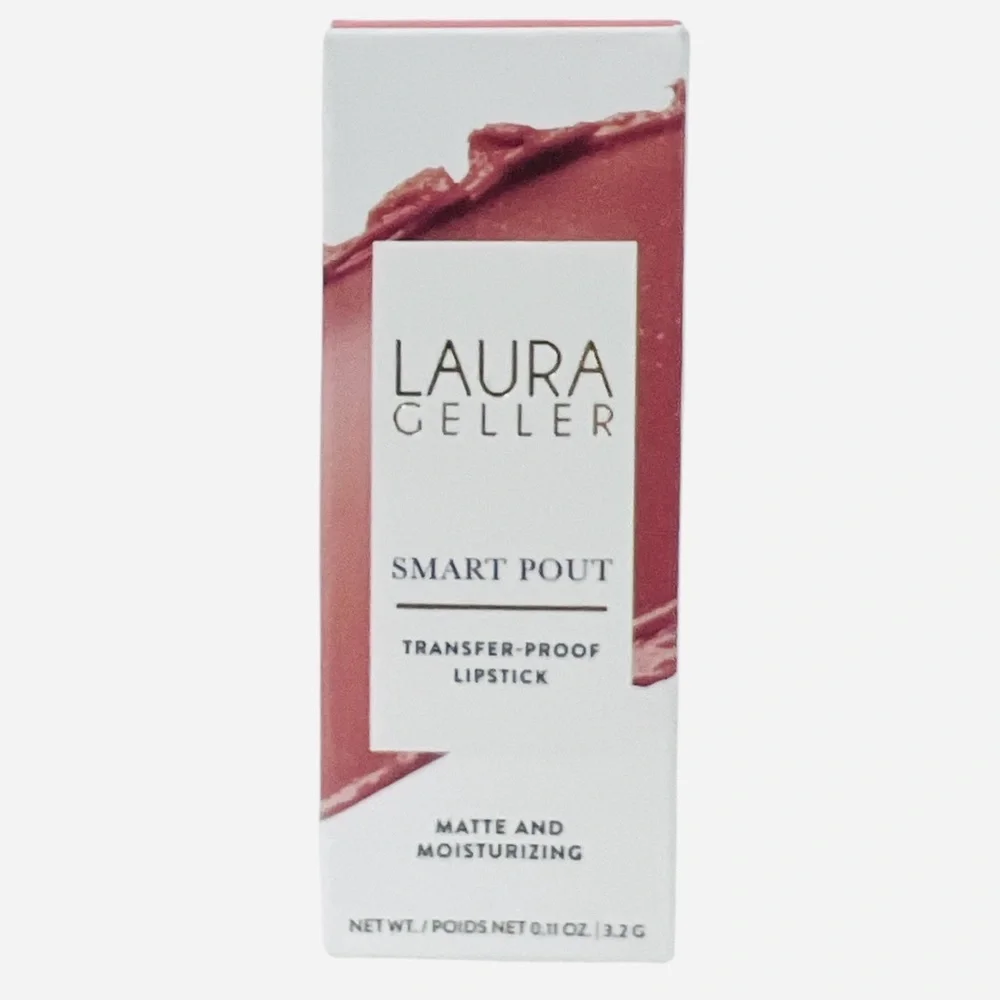 Laura Geller Smart Pout Transfer-Proof Lipstick Matte “Brilliant”